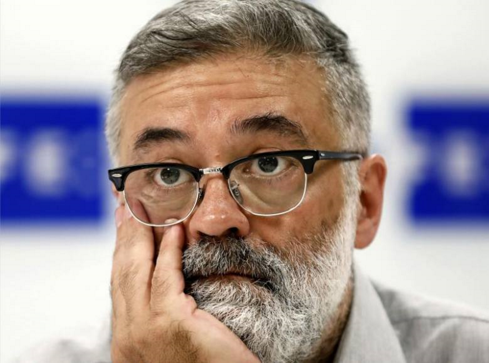 FOTOGRAFÍA. BARCELONA (ESPAÑA), 10.08.2019. El diputado autonómico de cataluña, representante de la ultraizquierda separatista del terrorismo callejero en Cataluña, Carles Riera. Efe.