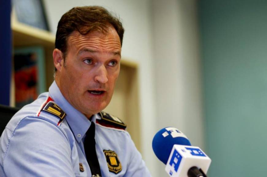 FOTOGRAFÍA. BARCELONA (ESPAÑA), 16.08.2019. El comisario jefe de los Mossos d’Esquadra, Eduard Sallent. Efe