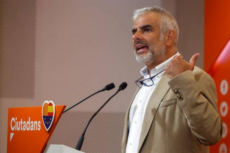 FOTOGRAFÍA. BARCELONA (ESPAÑA), AÑO 2019. El voto al PSC va a traer a Puigdemont. El líder de Ciudadanos en el Parlament, Carlos Carrizosa. Efe