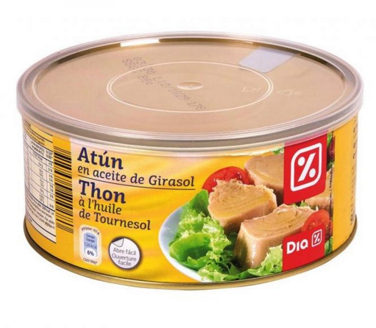 Peligro: «Atún marca DIA». Alerta sanitaria por toxina botulínica en atún marca DIA