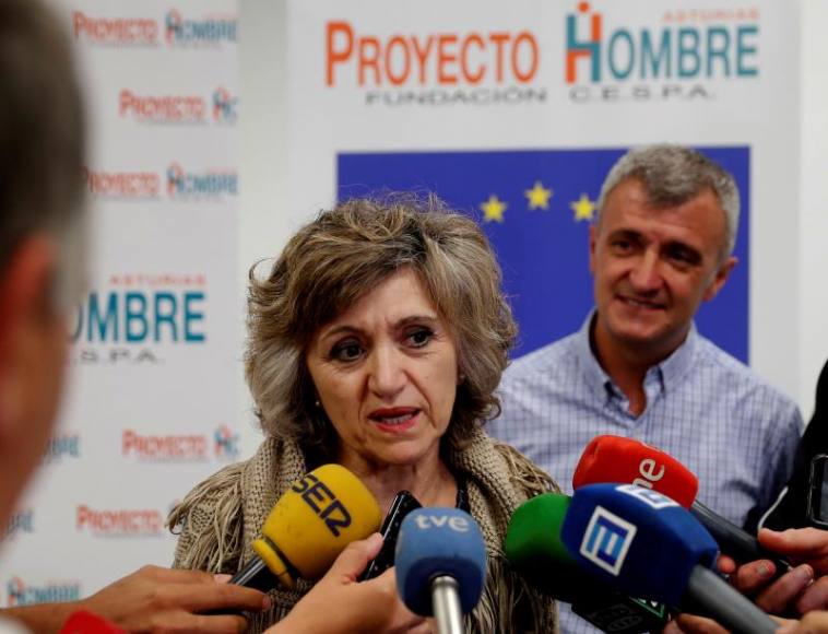 FOTOGRAFÍA. GIJÓN (ESPAÑA), 12.08.2019. La ministra de Sanidad, Consumo y Bienestar Social en funciones, María Luisa Carcedo. Efe