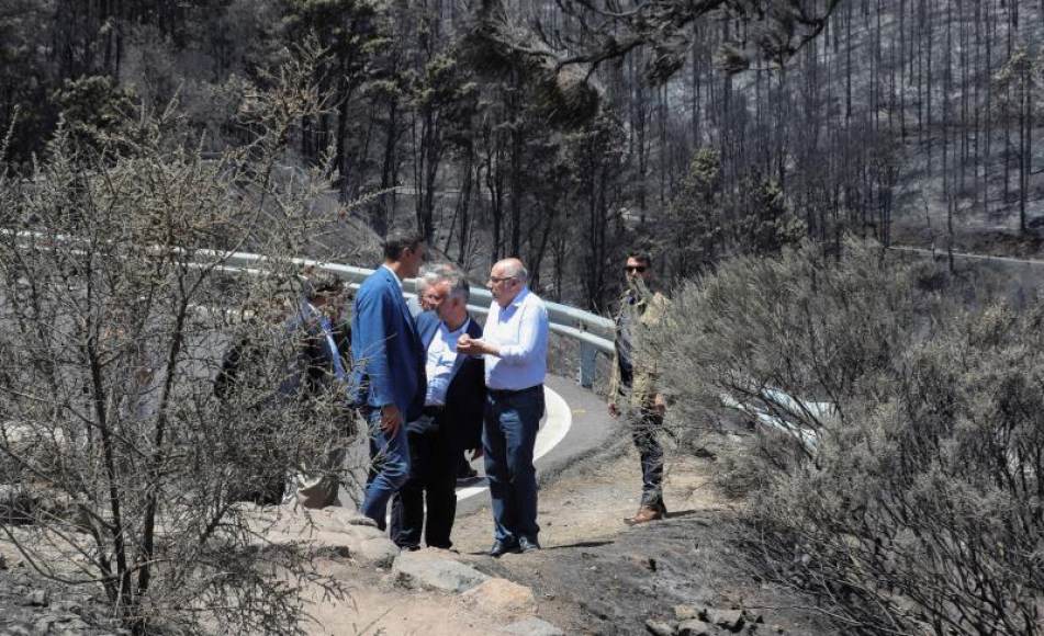 FOTOGRAFÍA. LAS PALMAS DE GRAN CANARIA (ESPAÑA), 22.08.2019. El presidente del Gobierno, Pedro Sánchez. Efe