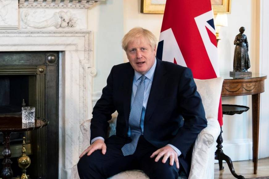 FOTOGRAFÍA. LONDRES (REINO UNIDO), 06.08.2019. El Gobierno británico rechazó este martes que el gabinete de Boris Johnson no esté dispuesto a negociar un acuerdo del brexit. Efe
