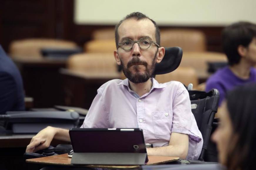 FOTOGRAFÍA. MADRID (ESPAÑA), AGOSTO DE 2019. El secretario de Acción de Gobierno y Acción Institucional de Unidas Podemos, Pablo Echenique. Efe