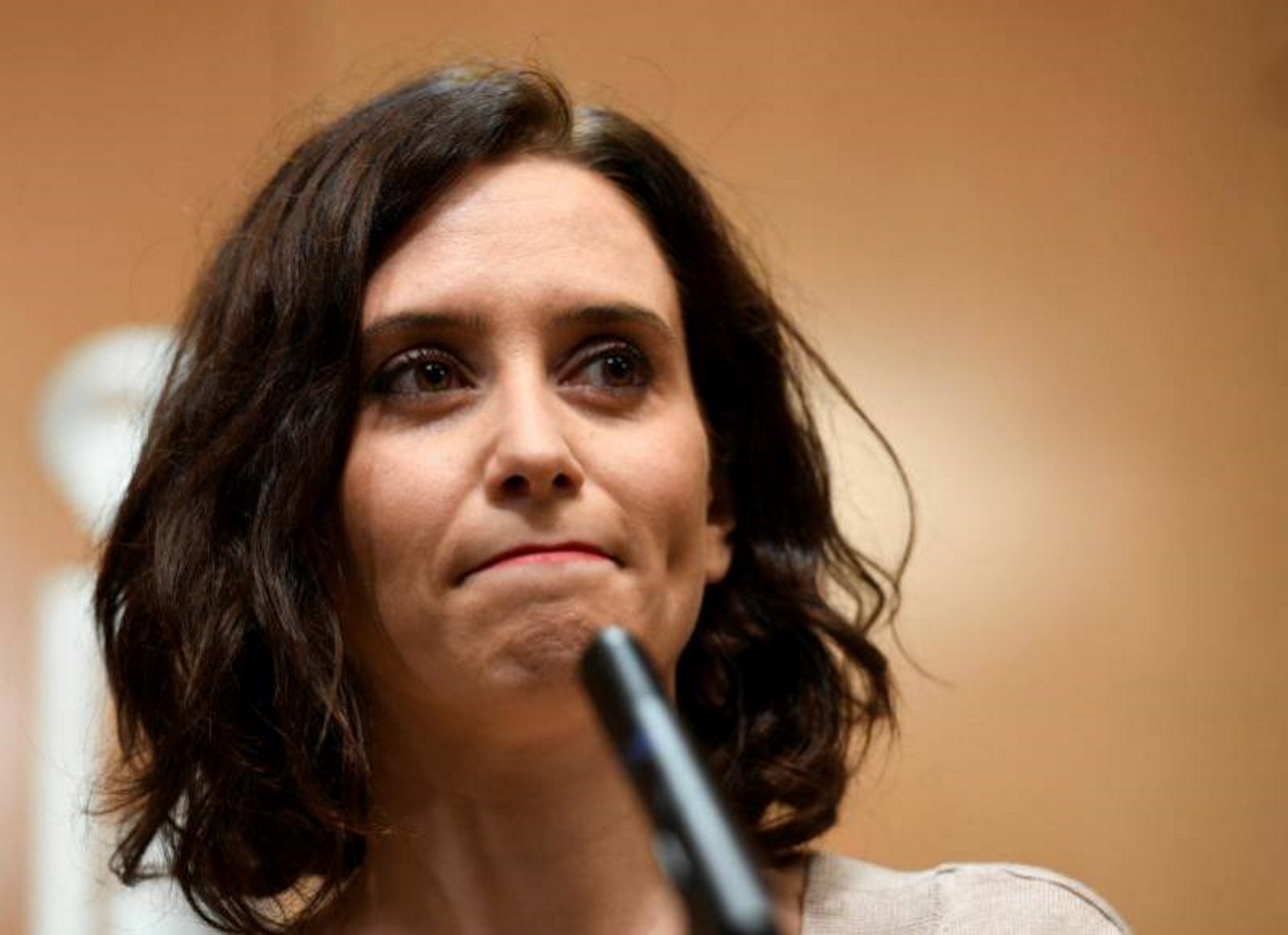 FOTOGRAFÍA. MADRID (ESPAÑA), AGOSTO DE 2019. La candidata del PP a la investidura en la Comunidad de Madrid, Isabel Díaz Ayuso, en rueda de prensa. Efe.