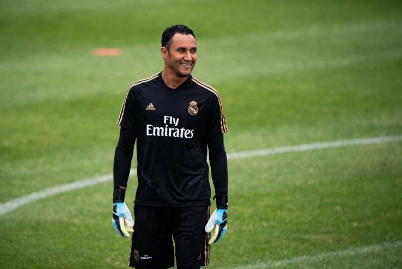 FOTOGRAFÍA. MADRID (ESPAÑA), AÑO 2019. En la imagen, el portero del Real Madrid, Keylor Navas. Madrid (España), 28.08.2019. El portero del Real Madrid Keylor Navas, París Saint Germain. Efe
