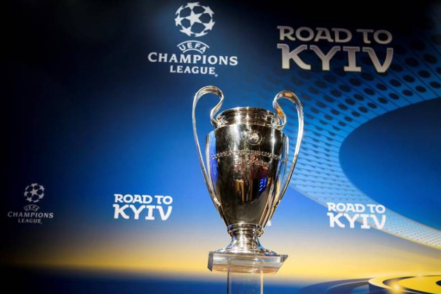 FOTOGRAFÍA. MONÁCO (FRANCIA), AÑO 2018. Vista del trofeo de la Liga de Campeones. 28.08.2019. La Liga de Campeones 2019-2020, sorteo de la fase de grupos en Mónaco, Liverpool. Efe