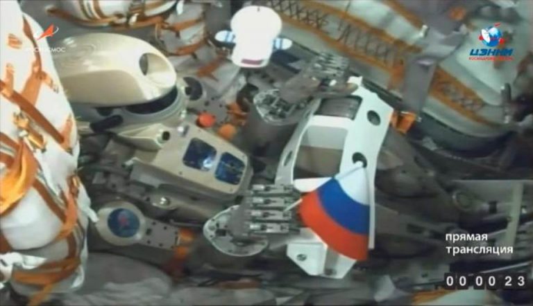 El androide ruso «Fiódor» inicia su andadura espacial