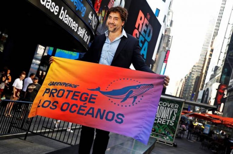 El actor español Javier Bardem exige un pacto mundial para la defensa de los océanos
