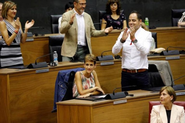 Chivite (PSOE), nueva presidenta de Navarra con los votos de Bildu