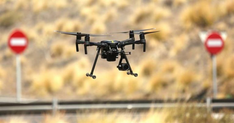Drones vuelan los cielos de Tenerife para detectar infracciones de tráfico