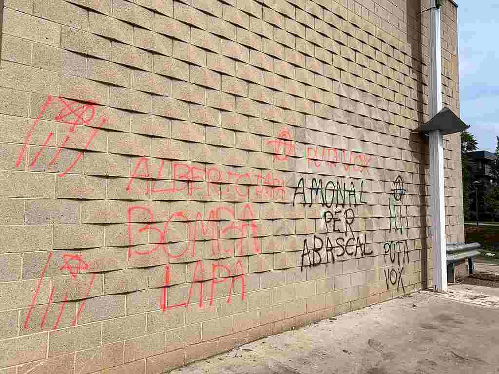FOTOGRAFÍA. SARRIA DEL TER (GERONA) CATALUÑA (ESPAÑA), 07.08.2019. El separatismo amenaza con matar a los líderes de VOX, Santiago Abascal Conde. Ñ pPueblo