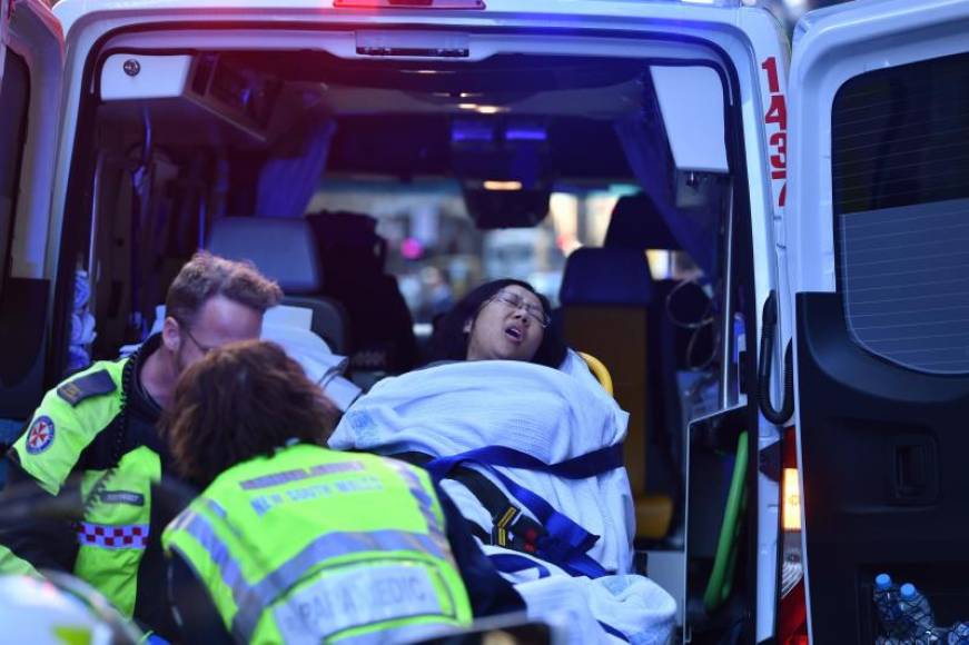 FOTOGRAFÍA. SÍDNEY 8AUSTRALIA9, 13.08.2019. Una mujer muerta y otra herida en el ataque con cuchillo en el centro de Sídney. Efe