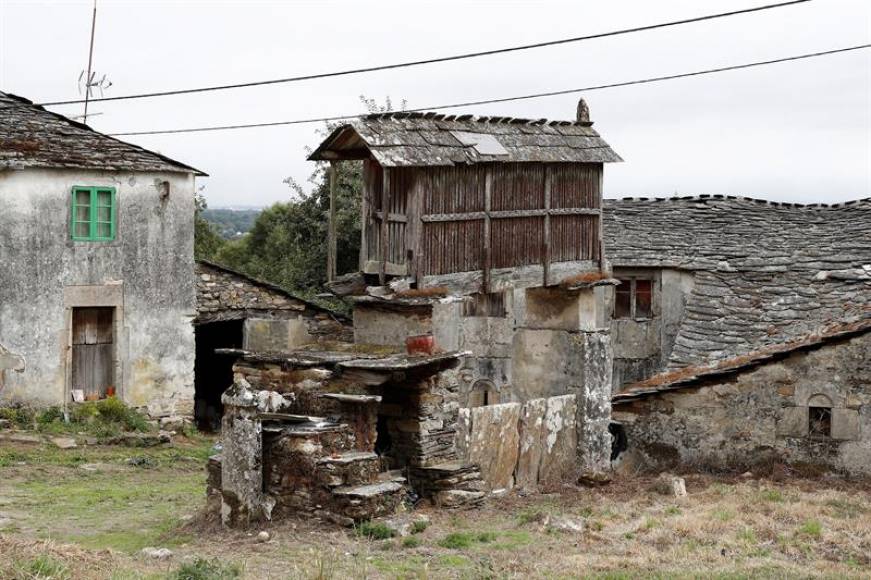 FOTOGRAFÍA. VILALBA (LUGO) ESPAÑA, 17.08.2019. Un grupo de jubilados madrileños, entre los que hay una abogada, un ingeniero y un arquitecto Efe
