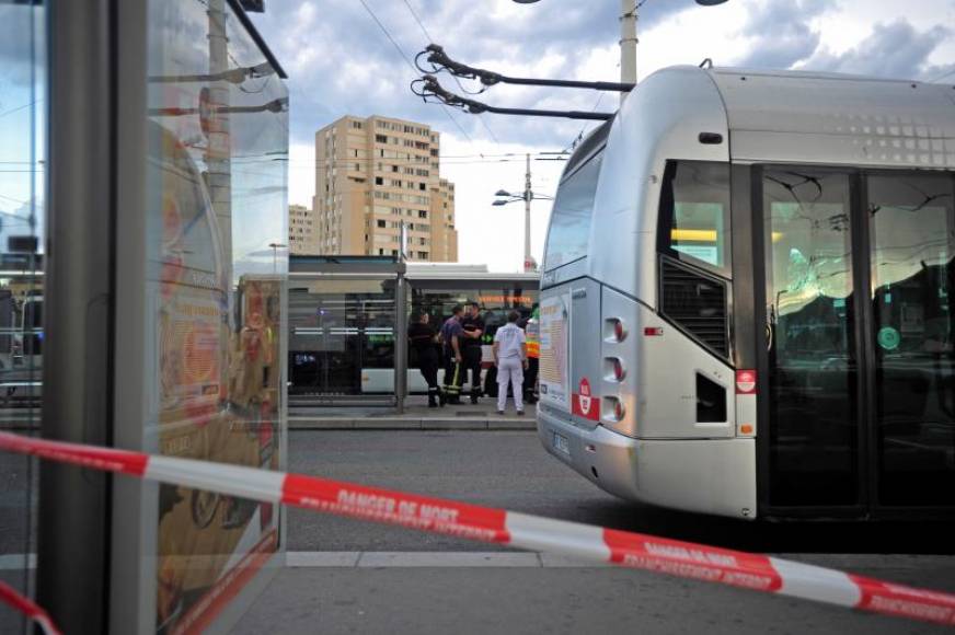 FOTOGRAFÍA. VILLEUBANNE (LYON) FRANCIA, 31.08.2019. Muerto y 8 heridos en un ataque perpetrado con un cuchillo en Villeurbanne, cerca de Lyon. Efe