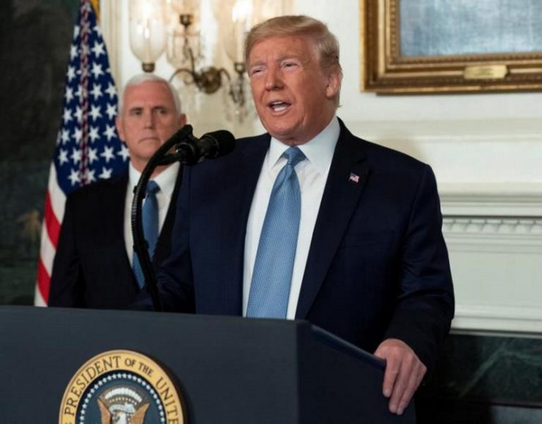 Trump condena el «fanatismo y supremacismo blanco» e insta a aplicar «Pena de Muerte»