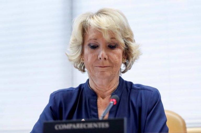 La Fiscalía pide imputar a Esperanza Aguirre por financiación ilegal del PP