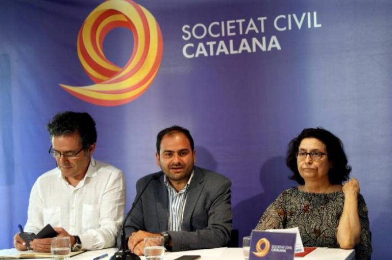 Societat Civil Catalana: «Las calles también son nuestras»