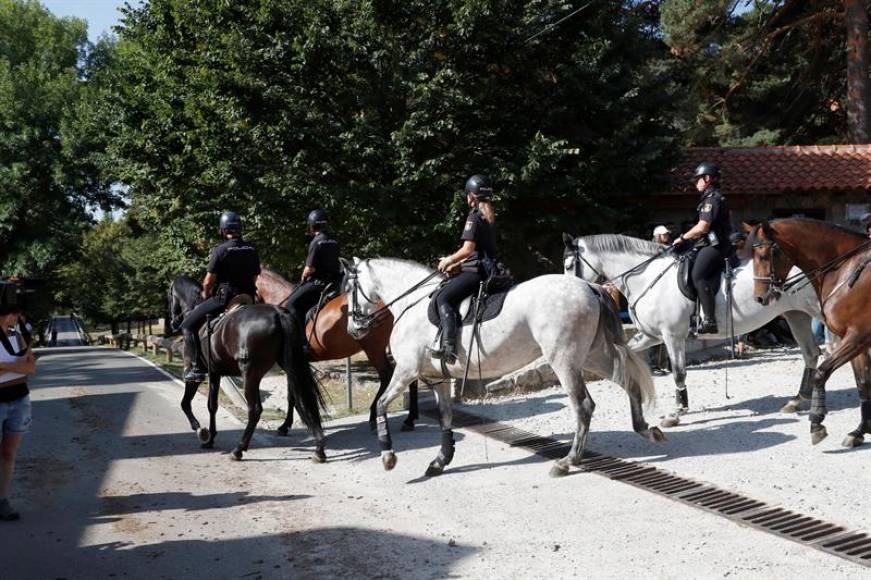 FOTOGRAFÍA. MADRID (ESPAÑA), 02.09.2019. La Policía, la Guardia Civil,búsqueda, medallista olímpica de esquí, Blanca Fernández Ochoa, desaparecida, Cercedilla, Madrid. Efe