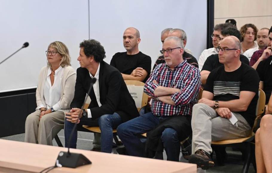 FOTOGRAFÍA. MADRID (ESPAÑA), 16.09.2019. El juicio a los 47 acusados de integrar el frente de cárceles de ETA o 'KT' bajo la cobertura de organizaciones como el colectivo de abogados BL. Efe