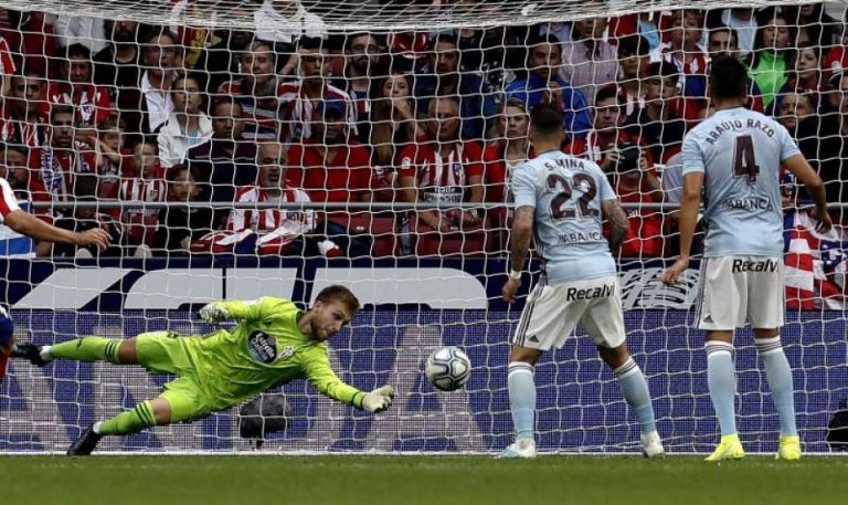 Otro frenazo de un Atlético de Madrid conformista ante el fútbol del Celta (0-0)