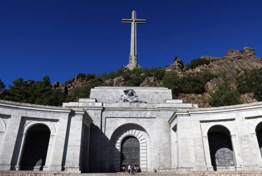 FOTOGRAFÍA. MADRID (ESPAÑA), 24.09.2109. Vista del Valle de los Caídos, situado en el municipio madrileño de San Lorenzo de El Escorial. Efe