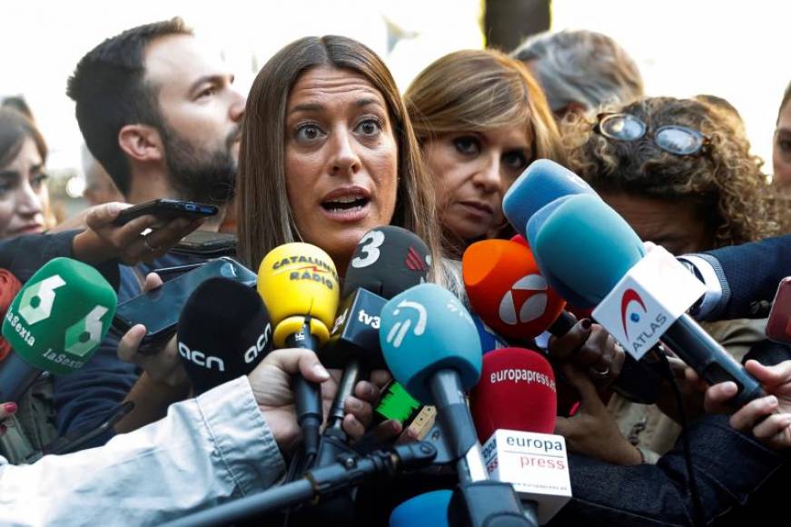 FOTOGRAFÍA. MADRID (ESPAÑA), 26.09.2019. La vicepresidenta de PdeCAT Míriam Nogueras, Audiencia Nacional, célula terrorista separatista de los CDR. Efe
