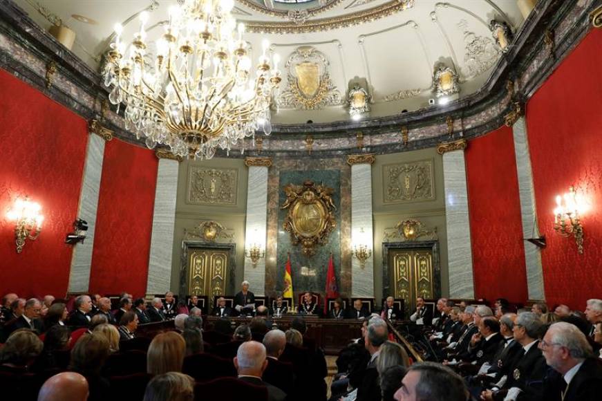 FOTOGRAFÍA. MADRID (ESPAÑA), Tribunal Supremo, fiscal general del Estado, María José Segarra, en la ceremonia de apertura del Año Judicial. Efe