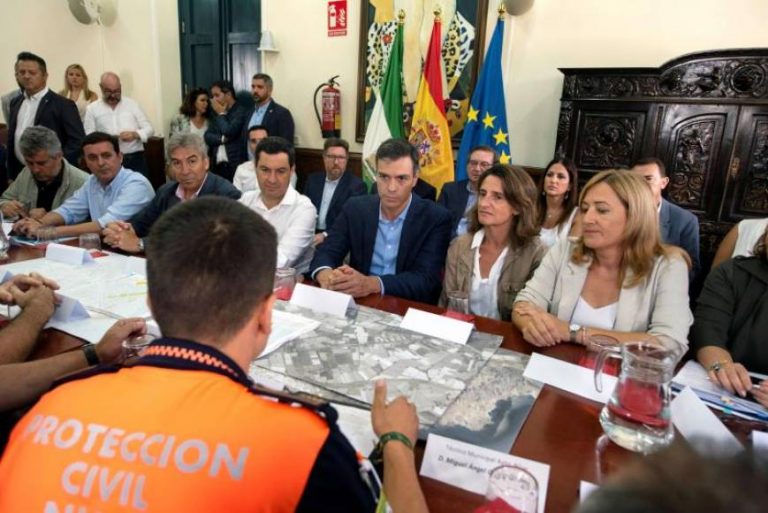 Sánchez pide paciencia con los daños a las víctimas de Gota Fría