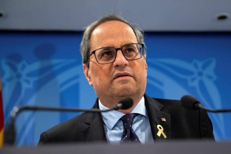 Torra: «Le quiero transmitir la indignación de toda Cataluña» ante detenciones de los CDR