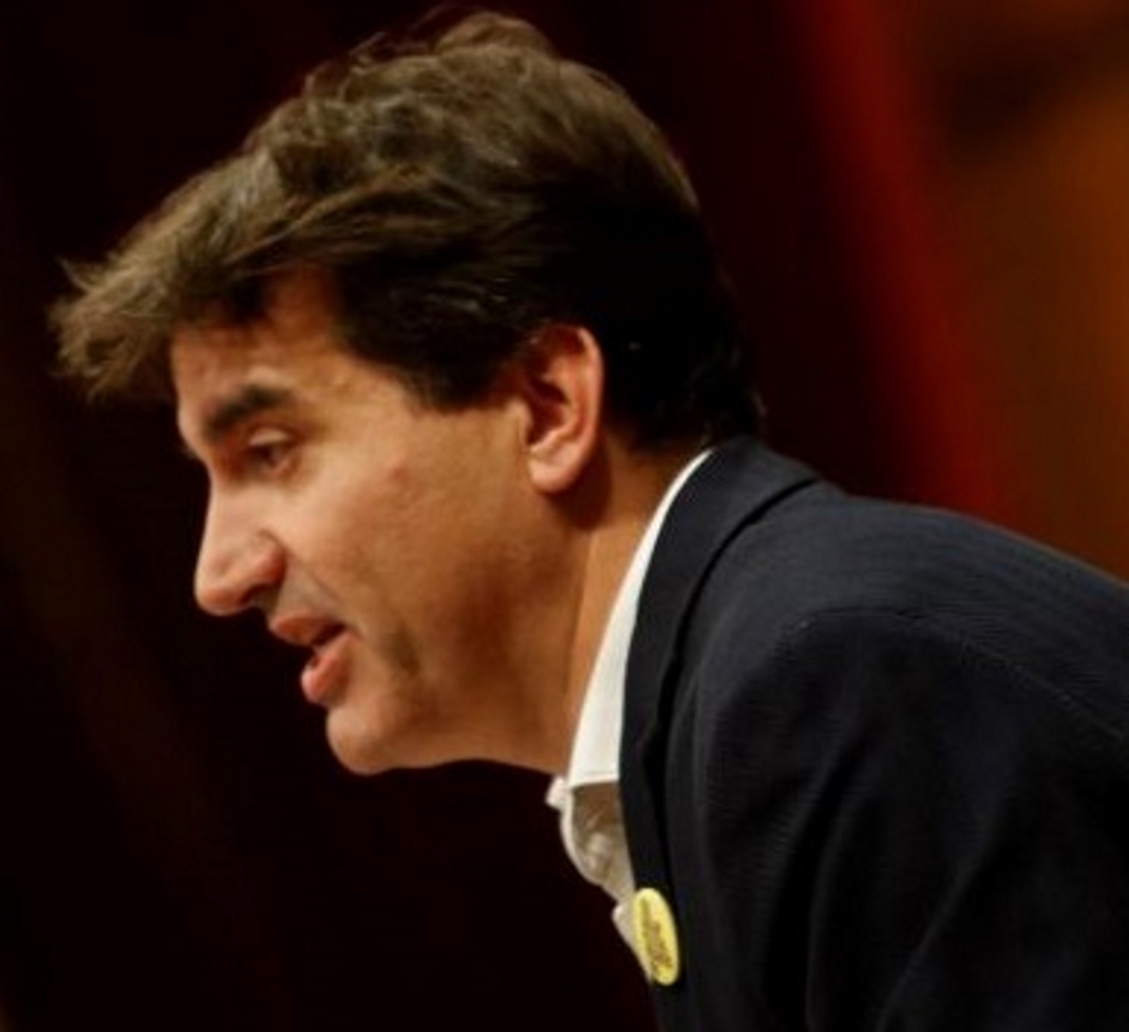 FOTOGRAFÍA. PARLAMENTO DE CATALUÑA (ESPAÑA), 25.09.2109. El presidente del grupo parlamentario de ERC, Sergi Sabrià. Efe