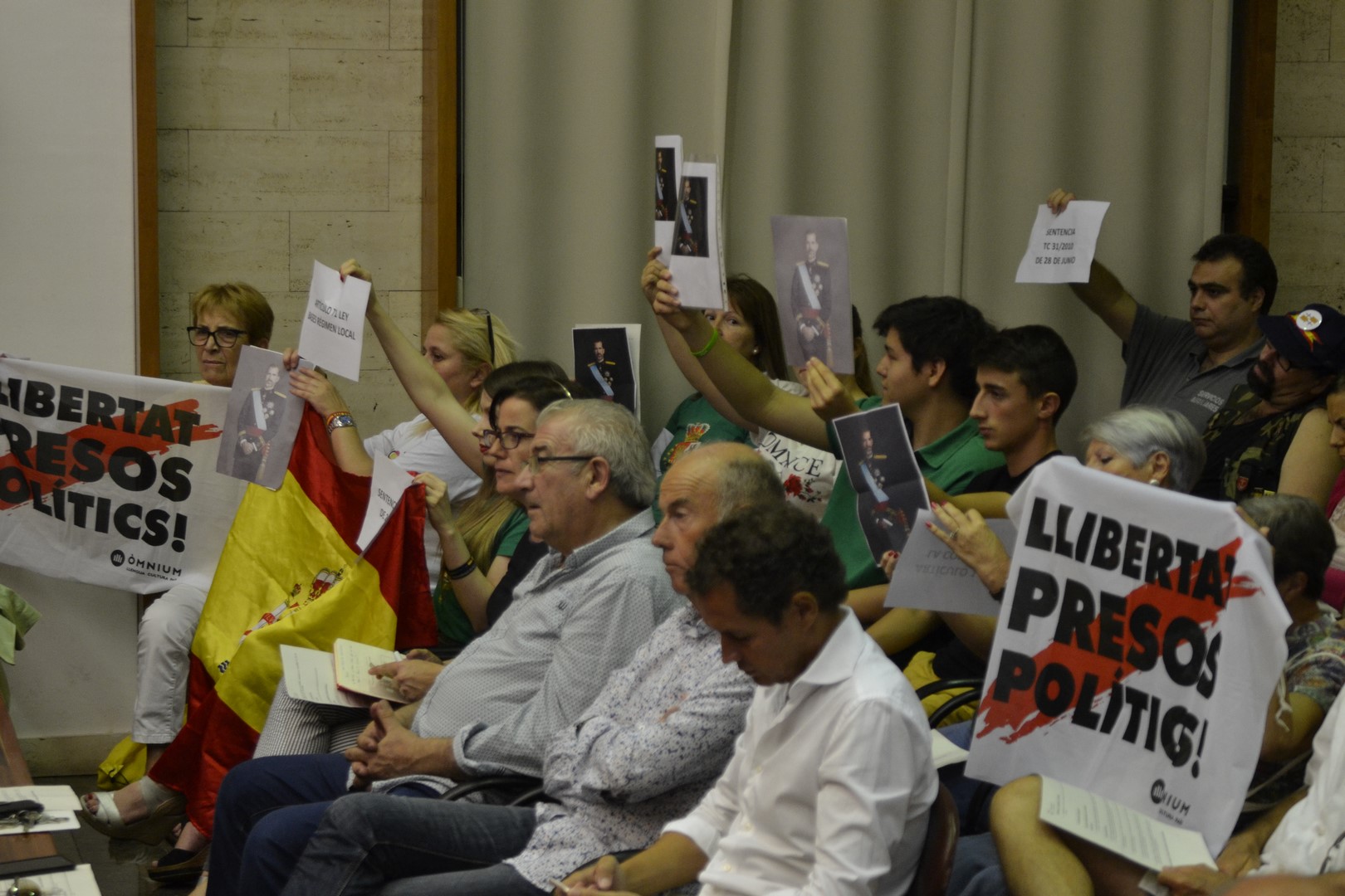 FOTOGRAFÍA. SABADELL 8BARCELONA) ESPAÑA, 17.09.2019. Sabadell, república de Sabdell, referendum de Sabdell. Ñ pueblo (1)