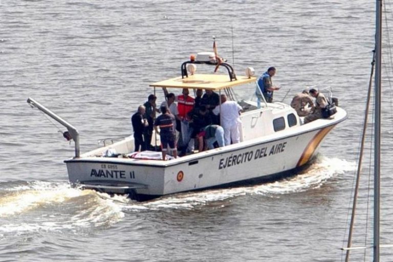 Rescatan los cadáveres de los 2 militares del Ejército del Aire de España