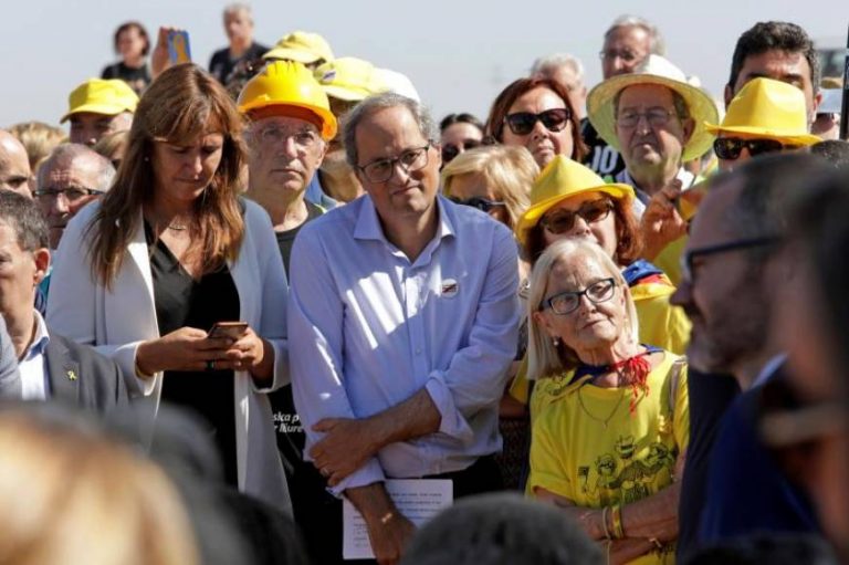 Torra sobre los terrorista CDR: «No podemos condenar lo que no existe; no somos violentos»