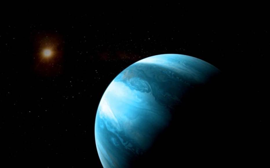 FOTOGRAFÍA. UNIVERSO, 26.09.2109. Fotografía facilitada por el CSIC. El descubrimiento de un inusual planeta extrasolar (exoplaneta) gigante que orbita alrededor de una estrella. Efe