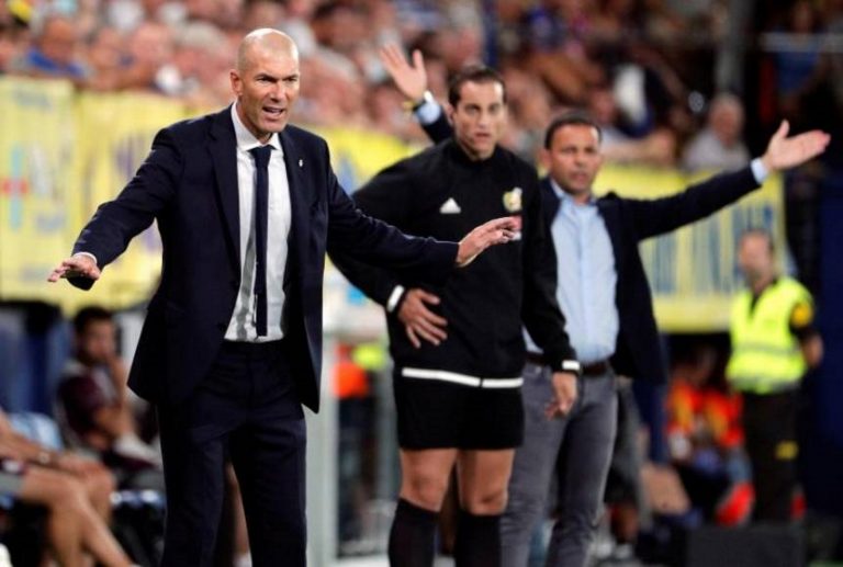 Zidane: «Estoy contento por el trabajo»