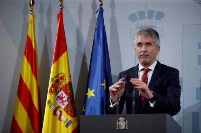 Marlaska: «No estamos desbordados en Cataluña»