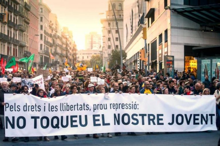El separatismo: «No somos violentos somos valientes y no es violencia es autodefensa»