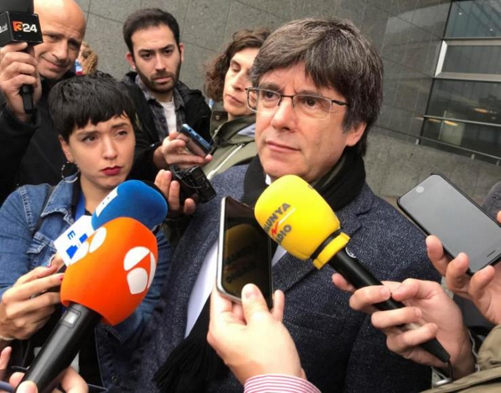 FOTOGRAFÍA. BRUSELAS (BÉLGICA), 15.10.2019. El expresidente de la Generalitat de Cataluña huido a Bélgica, Carles Puigdemont. Efe