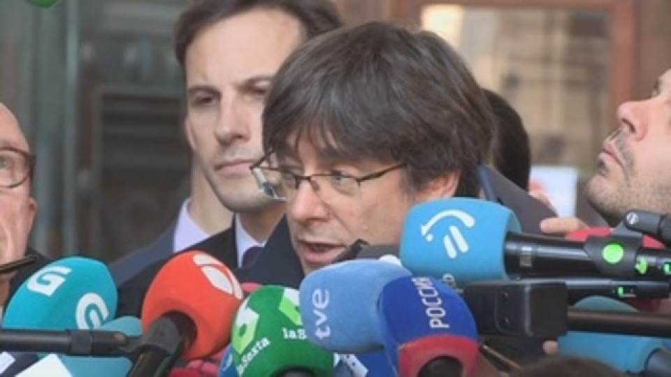 FOTOGRAFÍA. BRUSELAS (BÉLGICA), 29.10.2019. El tribunal de primera instancia belga a cargo de la euroorden contra el expresidente de la Generalitat Carles Puigdemont. Efe