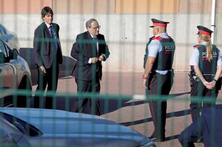 Torra: «Reitero el rechazo frontal a la sentencia del Procés», mi apoyo a los CDR