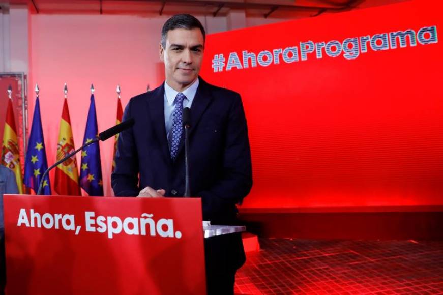 FOTOGRAFÍA. MADRID (ESPAÑA), 07.10.2019. El secretario general del PSOE y presidente del Gobierno en funciones, Pedro Sánchez, este lunes en Madrid,. Efe