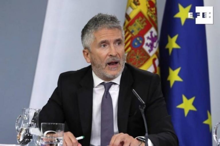 Marlaska: «Es absolutamente imprudente» tomar el control de los Mozos