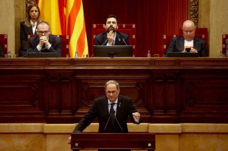 Torra exige «autocrítica» a los Mozos por las cargas contra los CDR e «investigará»