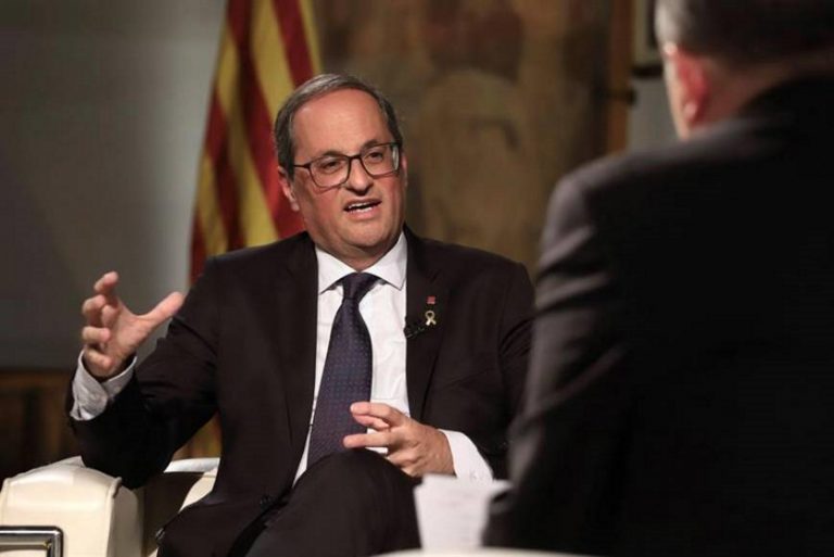 Torra propone «poner urnas del referéndum» para otra declaración de independencia