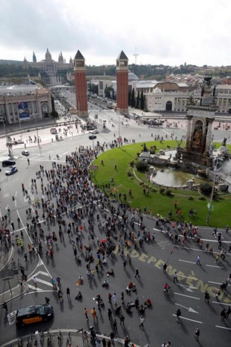 El separatismo ensaya su respuesta a la sentencia del Juicio Procés