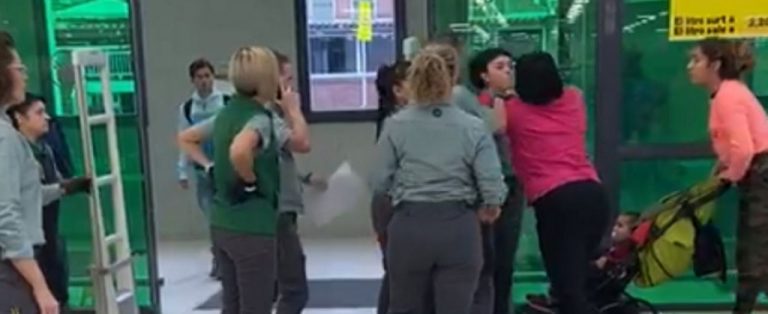 Bofetadas de una ladrona gitana al personal de Mercadona en Sardañola (Barcelona)