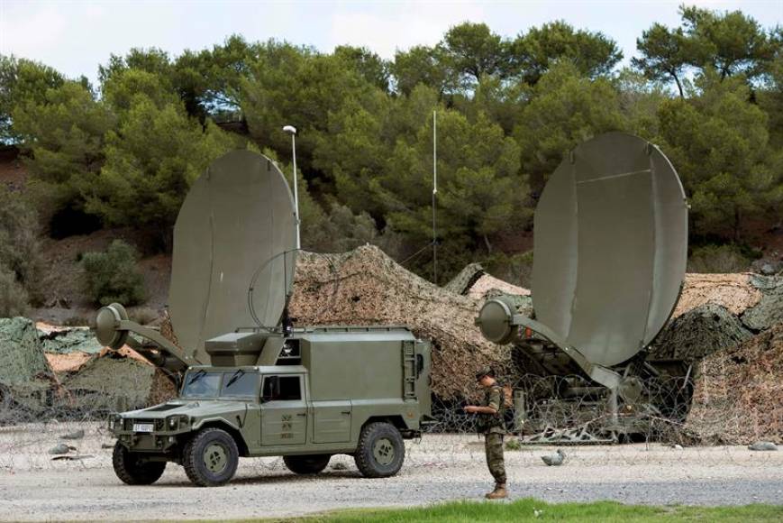 FOTOGRAFÍA. SIN LUGAR Y FECHA. Madrid 04.10.2019. Dos militares españoles, S.C.P. y M.C.C., heridos esta tarde en un accidente de un vehículo militar 'Lince' en Líbano. Efe