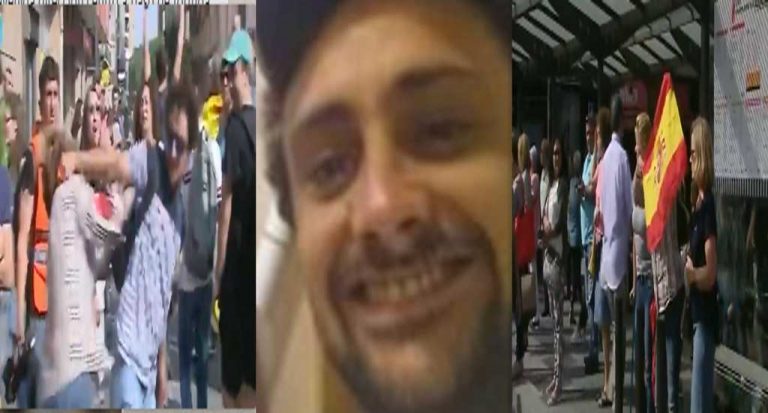 El separatista «Juan Leandro Ventura», agresor de la española de calle Colón de Tarragona