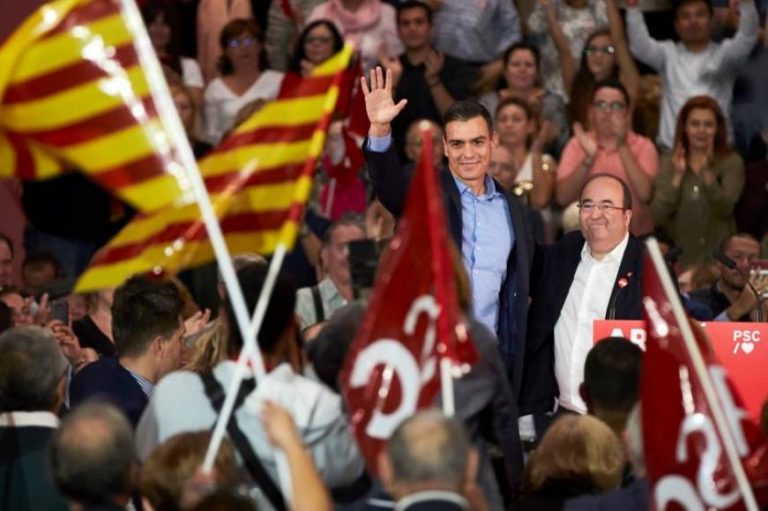 Sánchez: «No hay muchas diferencias entre ultraderecha y independentismo»